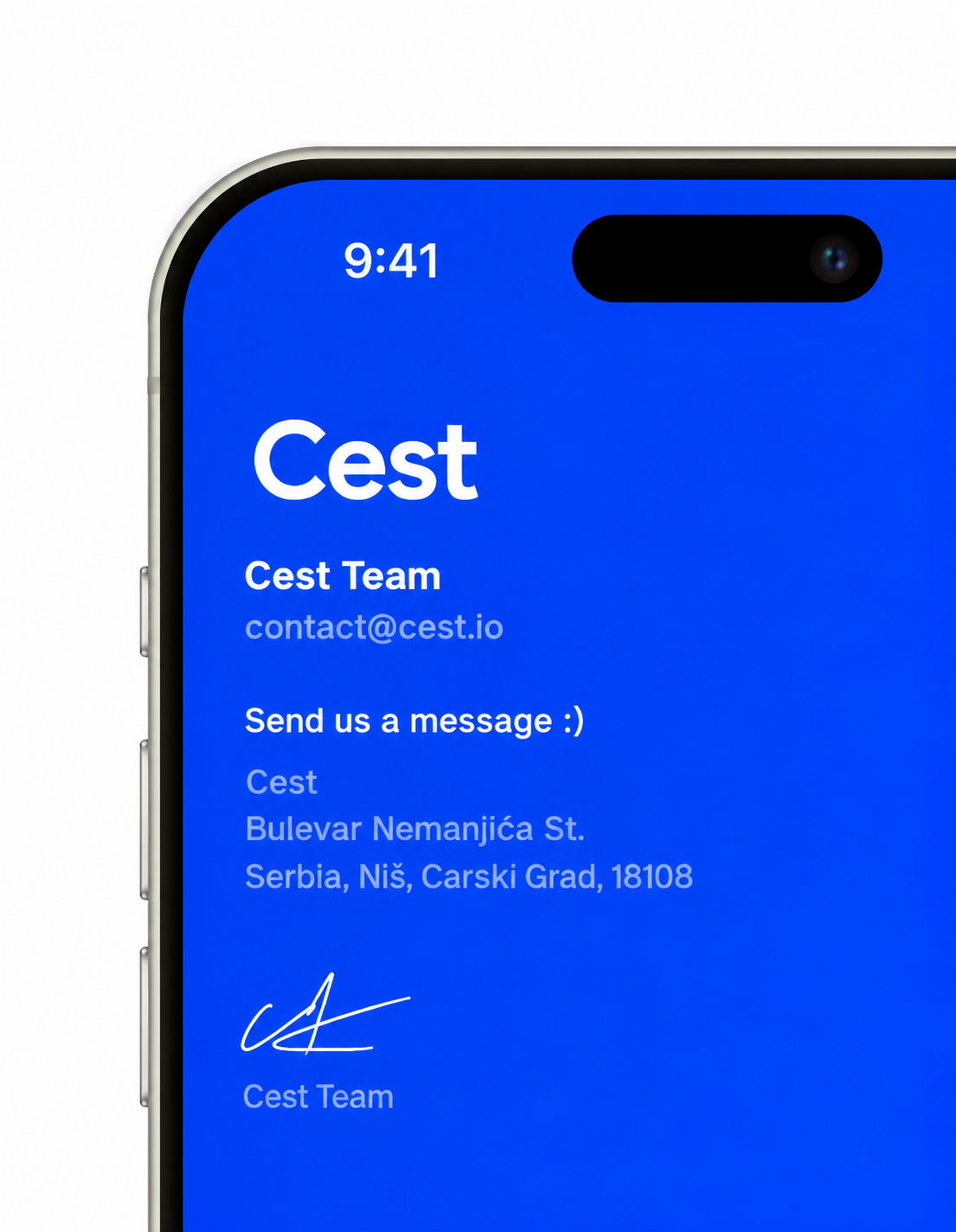 Cest Team contact capability